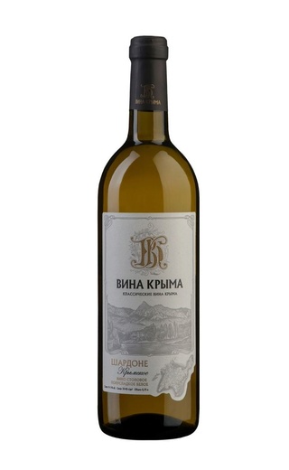 фото вино Crimean Wines Chardonnay Crimean 0,75 л