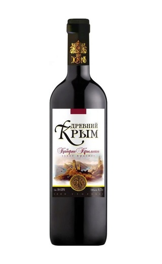 фото вино Drevniy Krym Cabernet Krymskoe 0,75 л