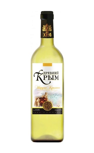 фото вино Drevniy Krym Chardonnay Krymskoe 0,75 л