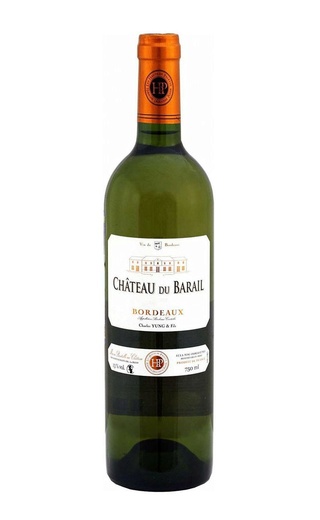 фото вино Charles Yung & Fils Chateau du Barail Bordeaux Blanc 2018 0,75 л