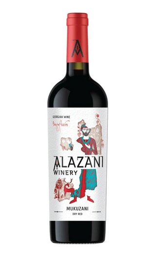 фото вино Alazani Winery Mukuzani 2017 0,75 л