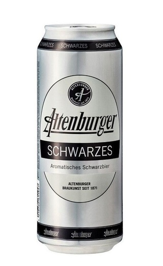 фото пиво Altenburger Schwarzes 24 шт. 0,5 л