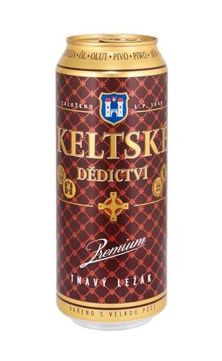 фото пиво Keltske Dedictvi Tmavy Lezak 24 шт. 0,5 л