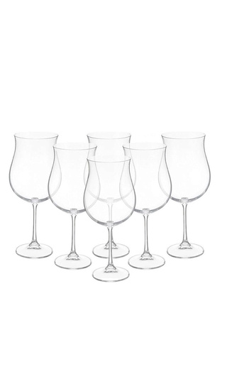 фото Crystalite Bohemia Ellen Red Wine Glass 6 шт. 0,36 л