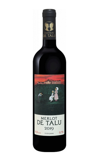 фото вино Chateau de Talu Merlot de Talu Kuban 2019 0,75 л