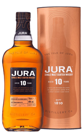 фото виски Jura 10 Years Old 0,7 л