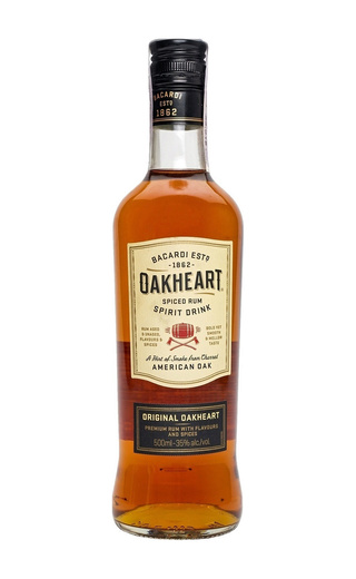 фото ром Bacardi Oakheart 0,5 л