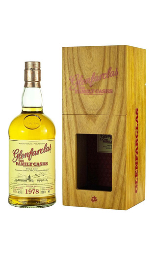 фото виски Glenfarclas 1978 Family Casks No. 661 0,7 л