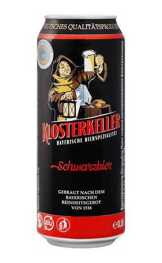 фото пиво Klosterkeller Schwarzbier 0,5 л