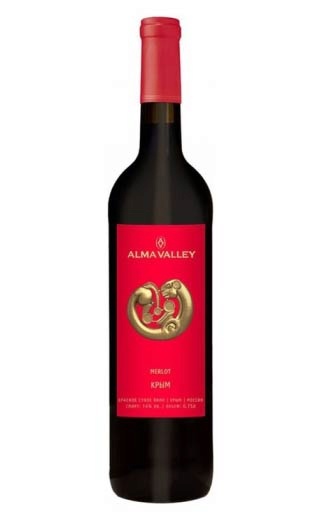 фото вино Alma Valley Merlot 2019 0,75 л