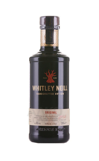 фото джин Whitley Neill Handcrafted Dry Gin 0,2 л