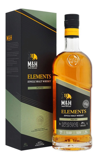 фото виски M&H Elements Peated 0,7 л