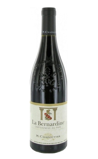 фото вино M. Chapoutier Chateauneuf du Pape La Bernardine Red 2017 0,75 л