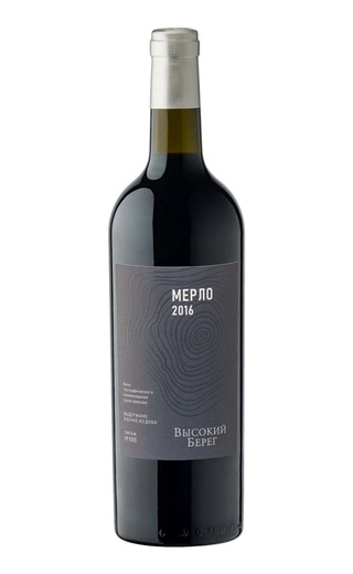 фото вино Vysokij Bereg Merlot Oak Aged 2017 0,75 л