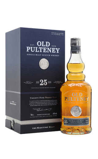 фото виски Old Pulteney 25 Years Old 0,7 л