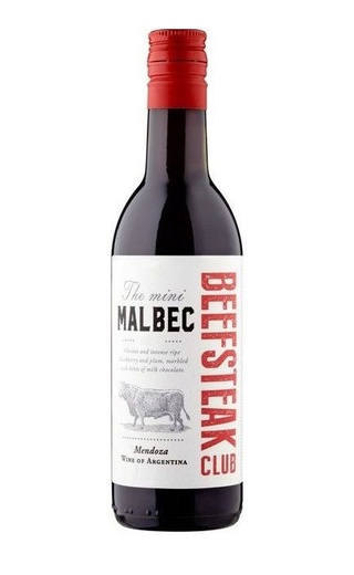 фото вино Beefsteak Club The Mini Malbec 2020 0,187 л