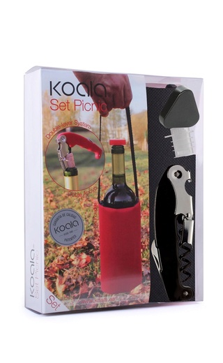 фото другие Wine Set Koala Picnic Black