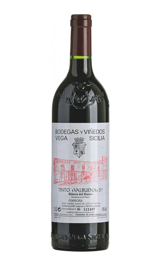 фото вино Vega Sicilia Valbuena 5 2006 0,75 л