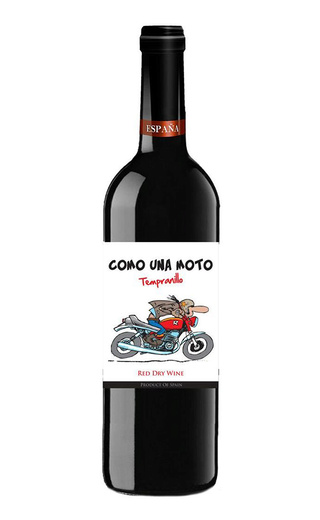 фото вино Como Una Moto Tempranillo Dry 2019 0,75 л