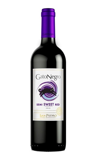 фото вино San Pedro Gato Negro Red 2019 0,75 л