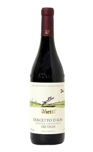 фото вино Vietti Dolcetto d'Alba Tre Vigne 2020 0,75 л