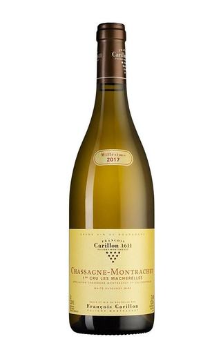 фото вино Francois Carillon Chassagne-Montrachet Premier Cru Les Macherelles 2017 0,75 л