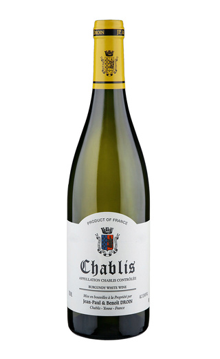 фото вино Domaine Jean-Paul et Benoit Droin Chablis 2020 0,75 л