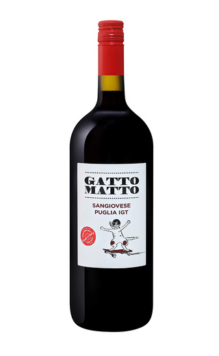 фото вино Villa degli Olmi Gatto Matto Sangiovese Puglia 2020 1,5 л