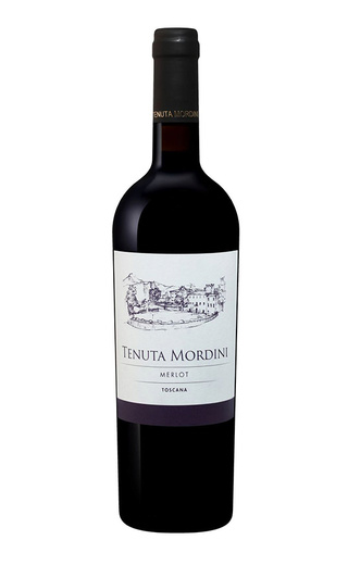 фото вино Tenuta Mordini Merlot Toscana 2018 0,75 л