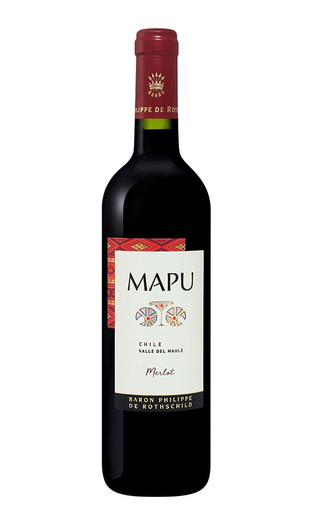 фото вино Mapu Merlot 2019 0,75 л