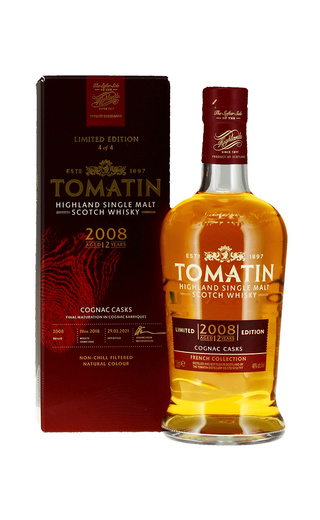 фото виски Tomatin French Collection Cognac Casks 12 Years Old 0,7 л