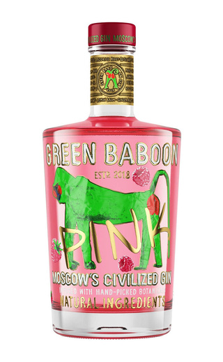 фото джин Green Baboon Pink 0,7 л