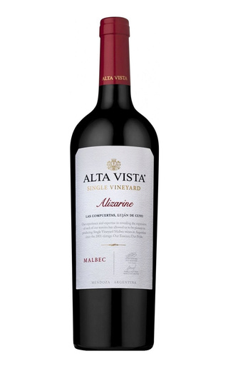 фото вино Alta Vista Single Vineyard Alizarine Malbec 2015 0,75 л