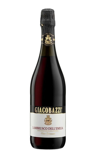 фото игристое вино Giacobazzi Lambrusco dell'Emilia Rosso 0,75 л