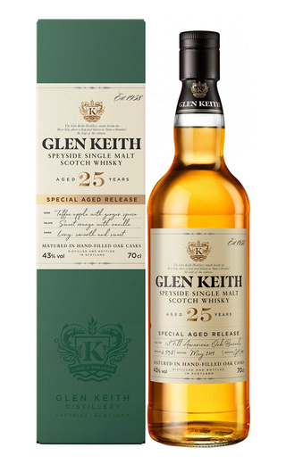 фото виски Glen Keith 25 Years Old 0,7 л