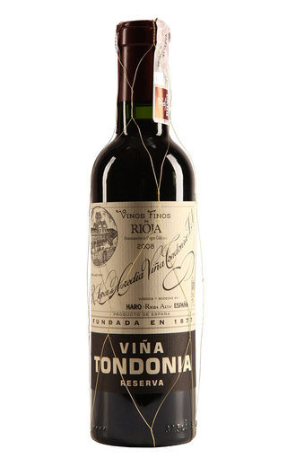 фото вино Lopez De Heredia Vina Tondonia Reserva Tinto 2008 0,375 л