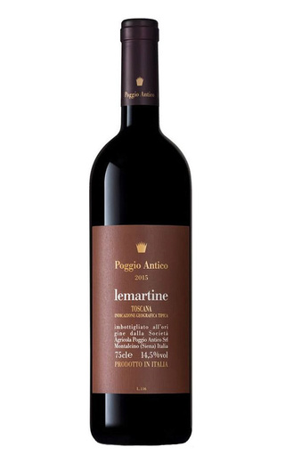 фото вино Poggio Antico Lemartine Toscana 2017 0,75 л