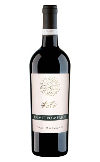 фото вино San Marzano Talo Primitivo Merlot 2020 0,75 л