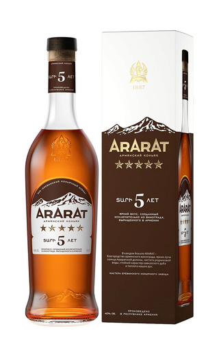 фото коньяк Ararat 5* 0,5 л