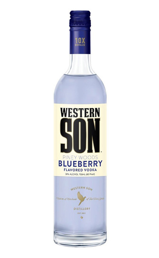 фото водка Western Son Blueberry 0,75 л