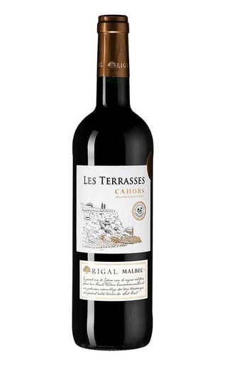 фото вино Rigal Les Terrasses Malbec 2019 0,75 л