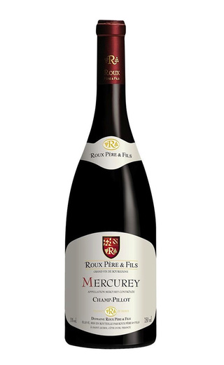 фото вино Roux Pere et Fils Mercurey Champ-Pillot 2019 0,75 л