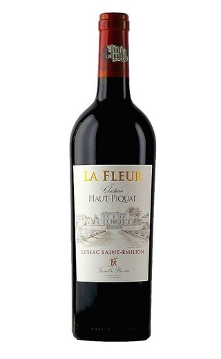 фото вино La Fleur de Chateau Haut Piquat Lussac Saint-Emilion 2014 0,75 л