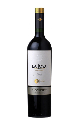 фото вино Bisquertt La Joya Gran Reserva Merlot 2019 0,75 л