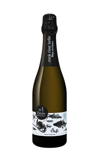 фото игристое вино Cock T’est Belle Chardonnay Blanc de Blancs Cuvee №1 0,75 л