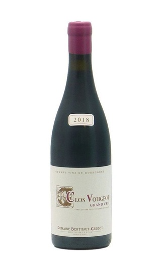 фото вино Domaine Berthaut Gerbet Clos Vougeot Grand Cru 2018 0,75 л