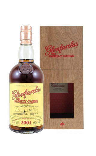 фото виски Glenfarclas 2001 Family Casks No. 3932 0,7 л