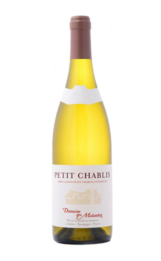 фото вино Domaine des Malandes Petit Chablis 2020 0,75 л