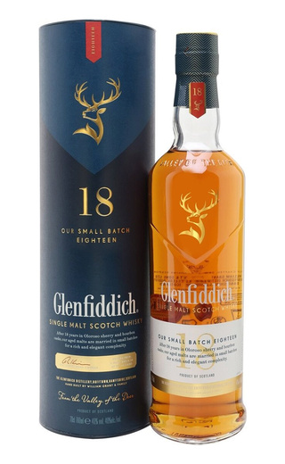 фото виски Glenfiddich 18 Years Old 0,7 л