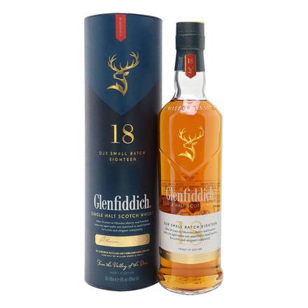 Купить виски Glenfiddich 18 Years Old 0.7 л – цена 17100 руб Гленфиддик ...